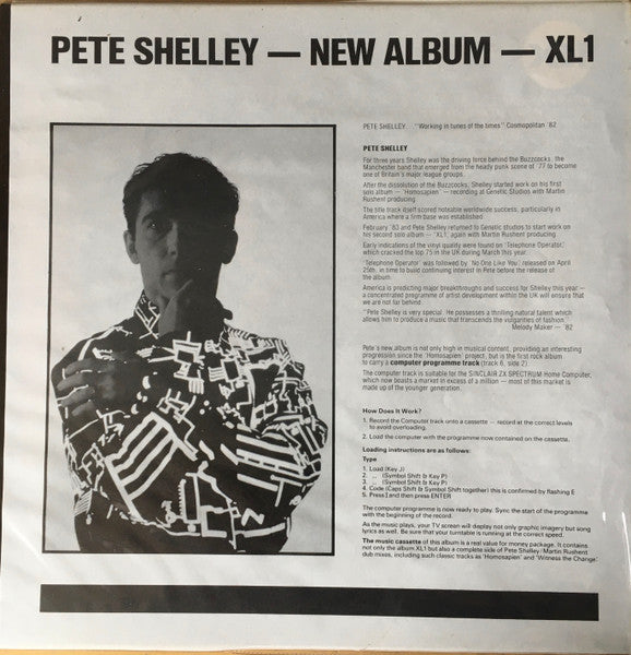 Pete Shelley - XL·1