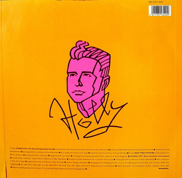Holly Johnson - Atomic City (Remixed By Julian Mendelsohn)