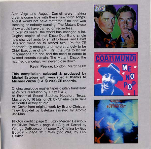 Various - Mutant Disco: A Subtle Discolation Of The Norm