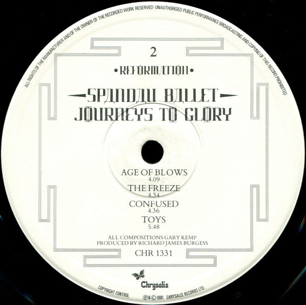 Spandau Ballet - Journeys To Glory