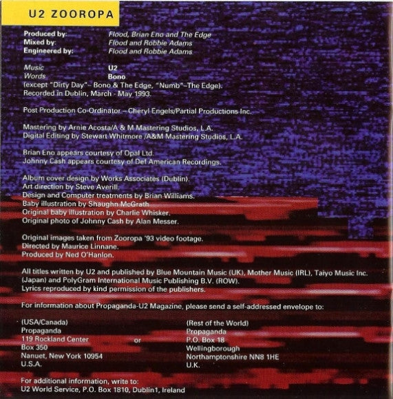 U2 - Zooropa