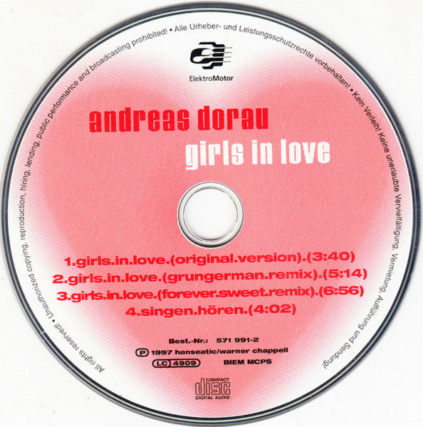 Andreas Dorau - Girls In Love