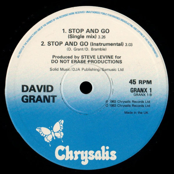David Grant - Stop And Go (Master Mix)