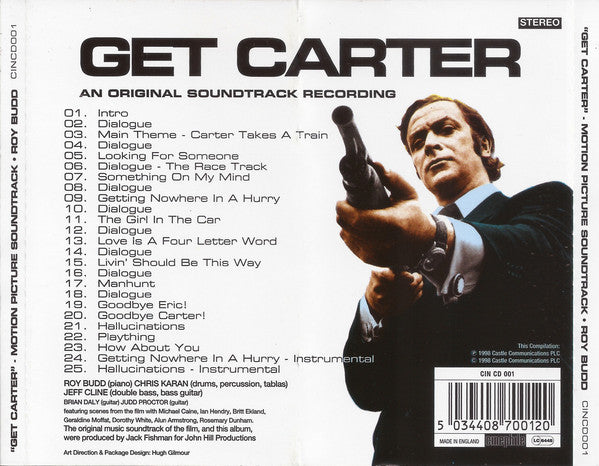 Roy Budd - Get Carter - An Original Soundtrack Recording