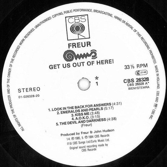 Freur - Get Us Out Of Here