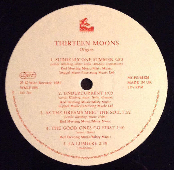 Thirteen Moons - Origins