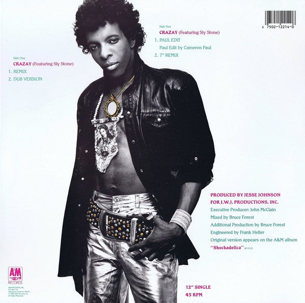 Jesse Johnson Featuring Sly Stone - Crazay (Remix)