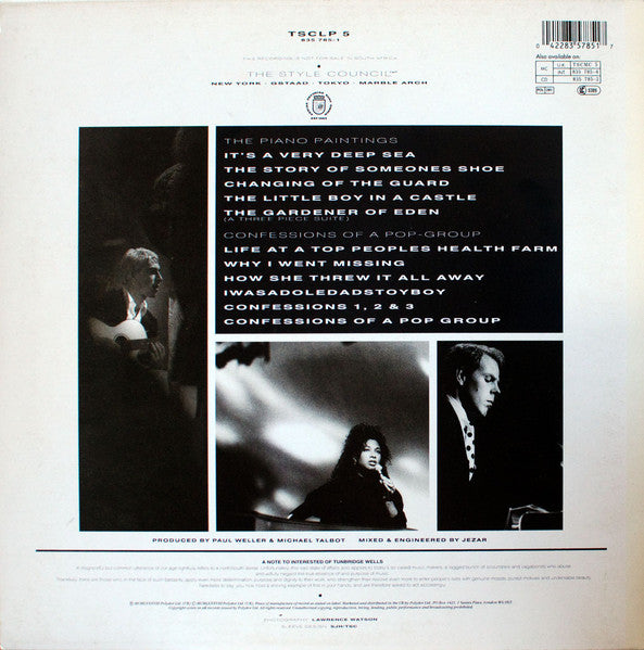 The Style Council - Confessions Of A Pop Group