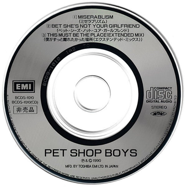 Pet Shop Boys - Behaviour = ビヘイヴィアー 薔薇の旋律