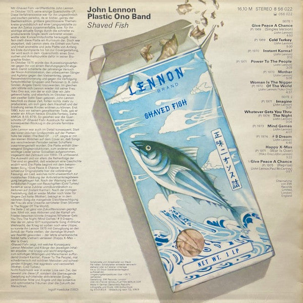 John Lennon - Shaved Fish