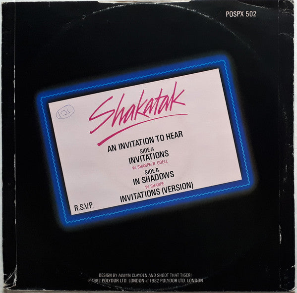 Shakatak - Invitations