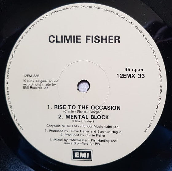 Climie Fisher - Rise To The Occasion (Hip Hop Remix)
