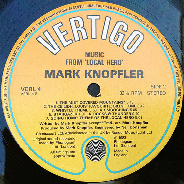 Mark Knopfler - Local Hero