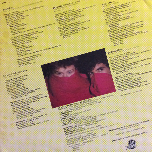 Daryl Hall & John Oates - Private Eyes