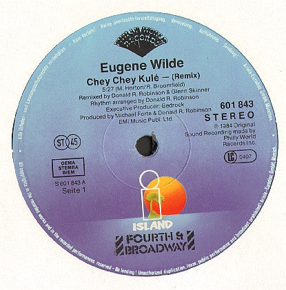 Eugene Wilde - Chey Chey Kulé