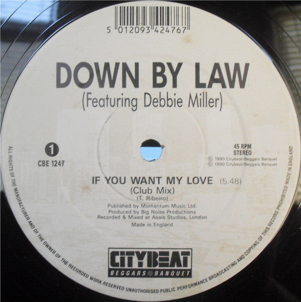 Down By Law Featuring Debbie Miller - If You Want My Love