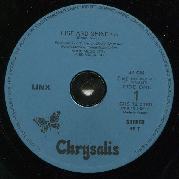 Linx - Rise And Shine