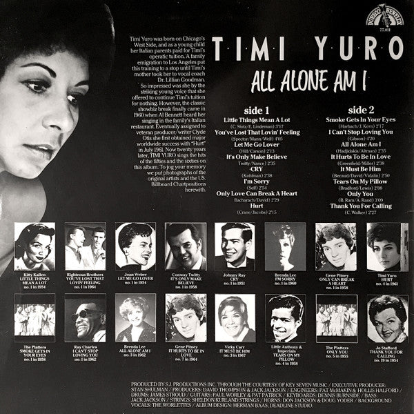 Timi Yuro - All Alone Am I