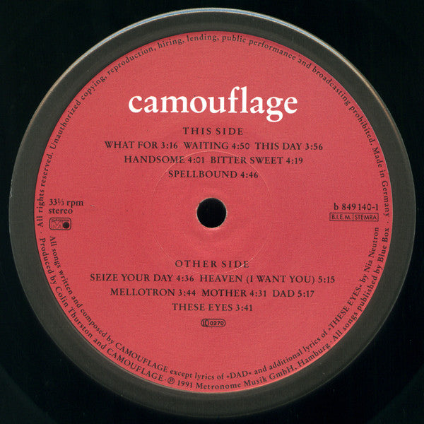 Camouflage - Meanwhile