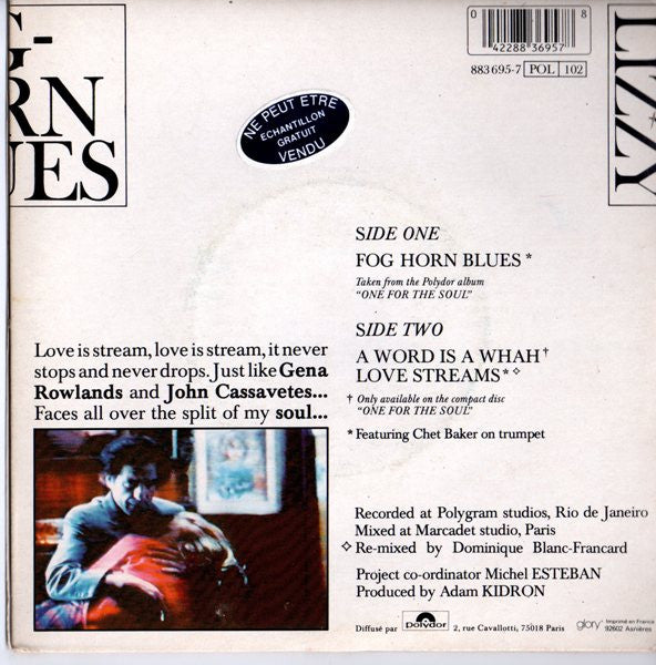 Lizzy Mercier Descloux - Fog Horn Blues