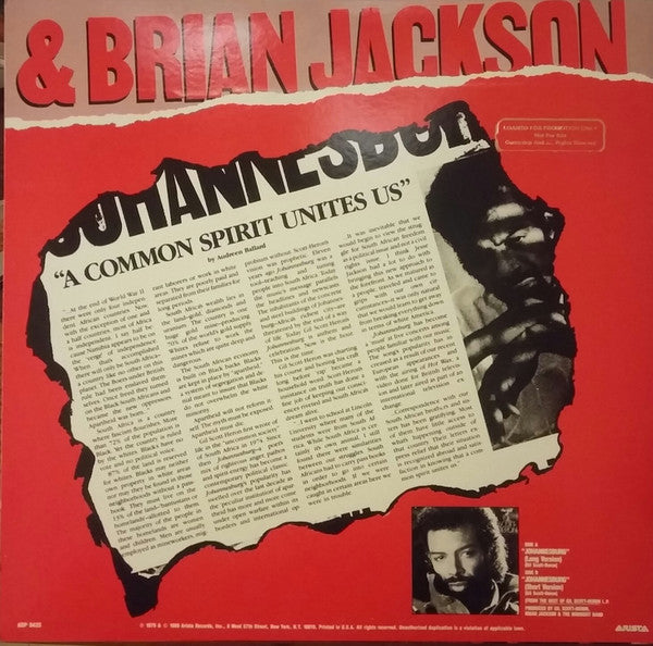 Gil Scott-Heron & Brian Jackson - Johannesburg