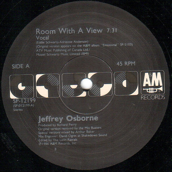 Jeffrey Osborne - Room With A View