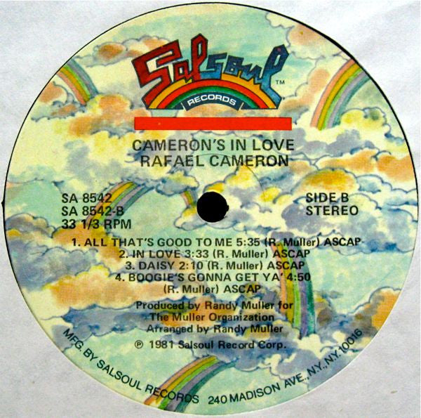 Rafael Cameron - Cameron's In Love