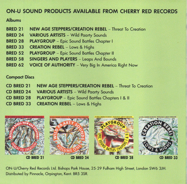 Creation Rebel - Lows & Highs