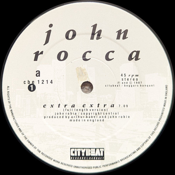 John Rocca - Extra Extra / Move