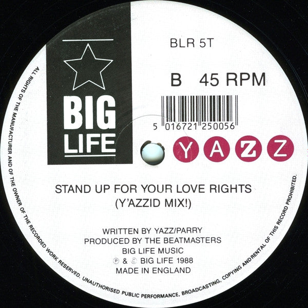 Yazz - Stand Up For Your Love Rights