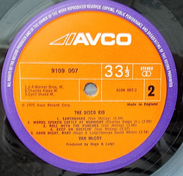 Van McCoy - The Disco Kid
