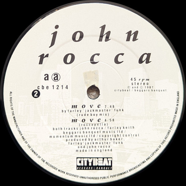 John Rocca - Extra Extra / Move