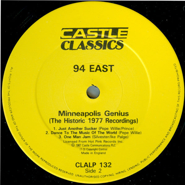 94 East - Minneapolis Genius