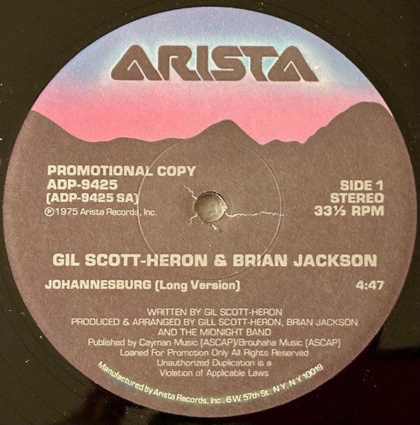 Gil Scott-Heron & Brian Jackson - Johannesburg