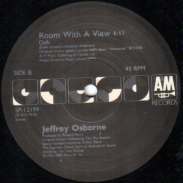 Jeffrey Osborne - Room With A View