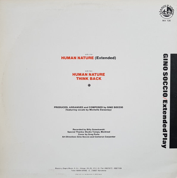 Gino Soccio - Human Nature