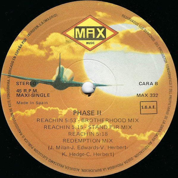 Phase II - Reachin (Remix + 4 Versions)
