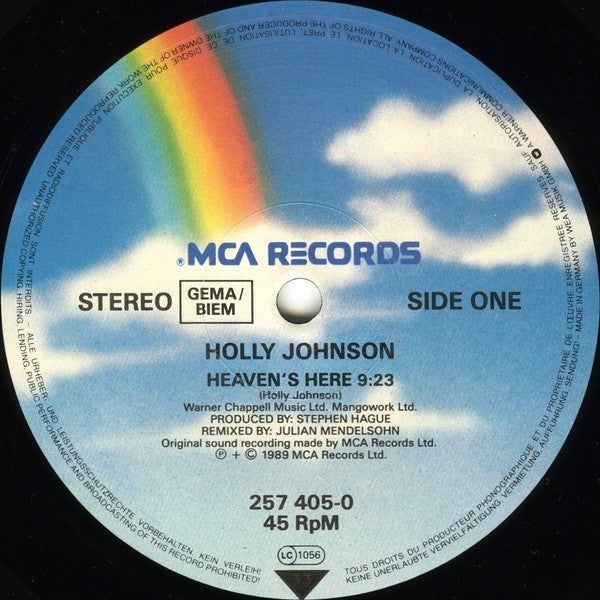 Holly Johnson - Heaven's Here