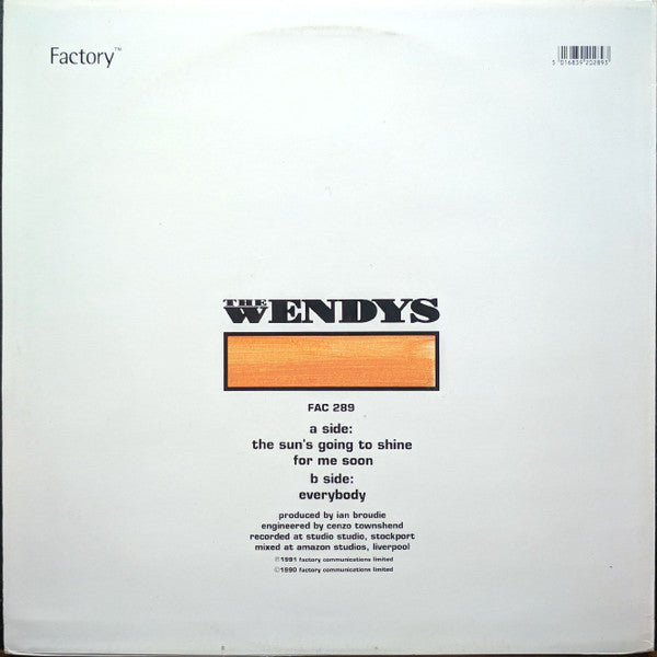 The Wendys - The Sun's Going To Shine For Me Soon
