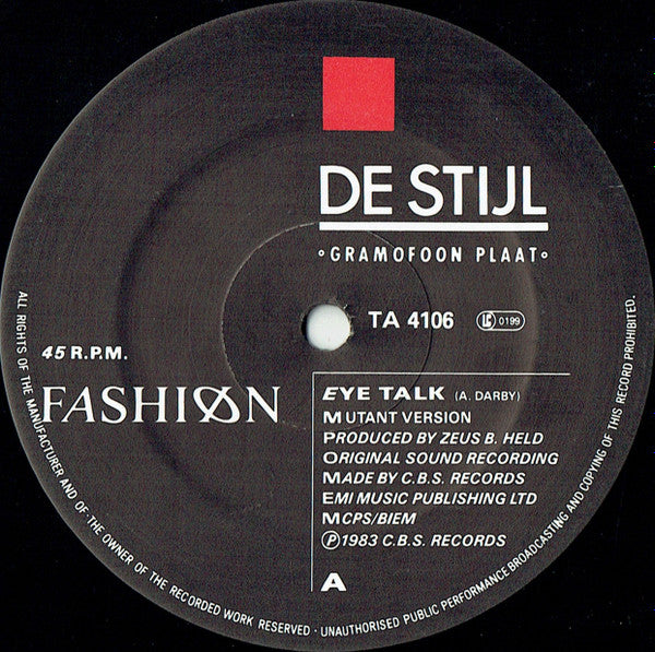 Fashion - Eye Talk