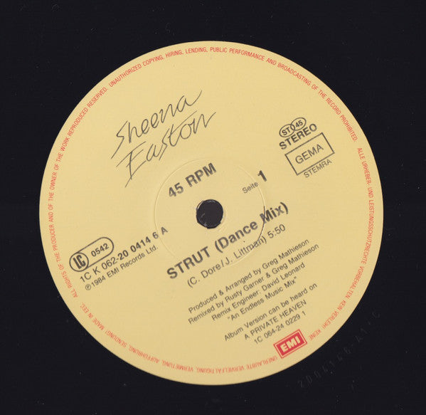 Sheena Easton - Strut