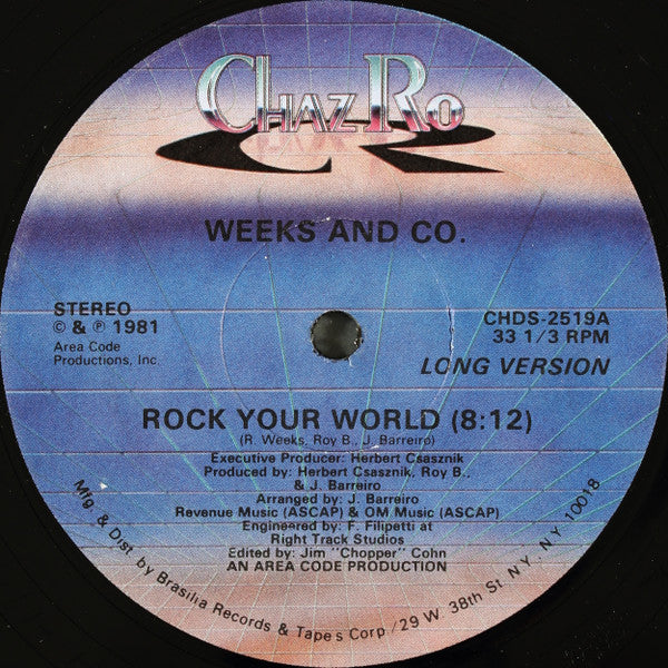 Weeks & Co. - Rock Your World