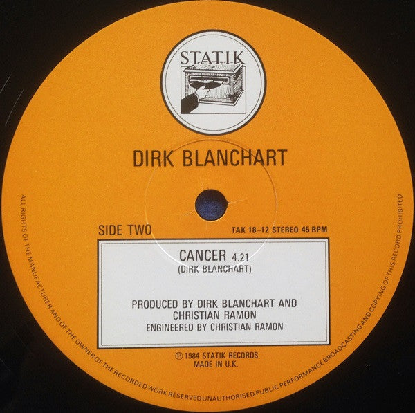 Dirk Blanchart - Drop Me In A City