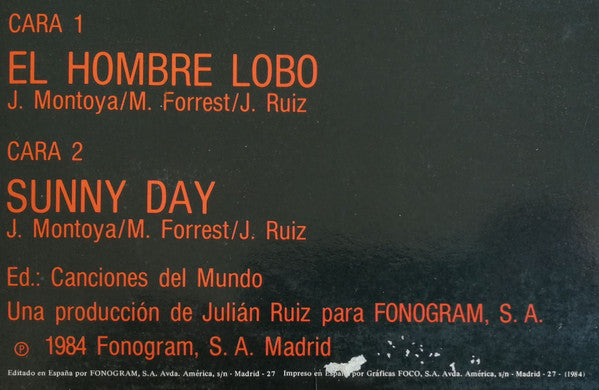 Azul Y Negro - El Hombre Lobo