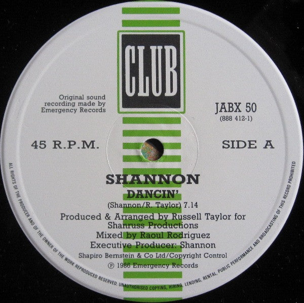 Shannon - Dancin'