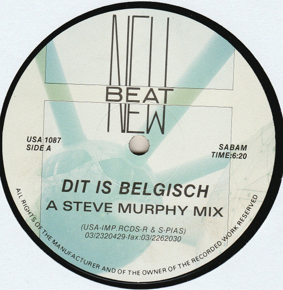 Various - Dit Is Belgisch - C'est Belge