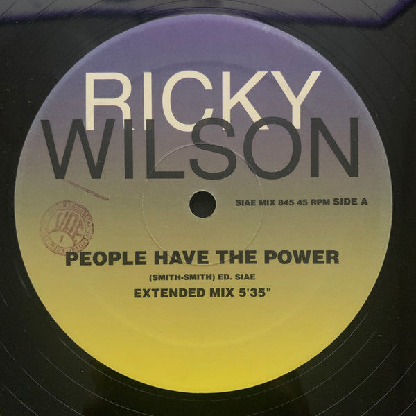 Ricky Wilson - People Have The Power