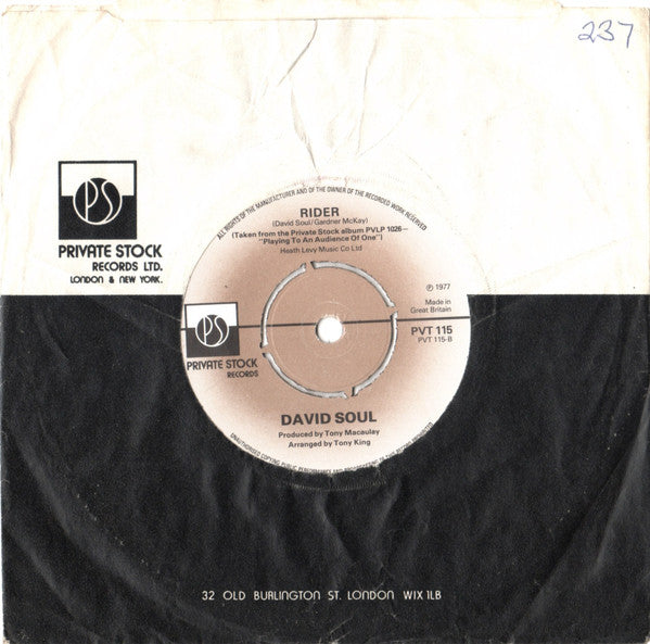 David Soul - Silver Lady