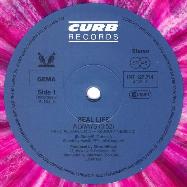 Real Life - Always (Special Dance Mix - Raunchy Version)
