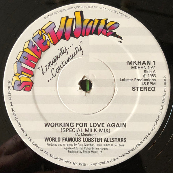 World Famous Lobster Allstars - Working For Love Again